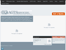 Tablet Screenshot of agtservices.com